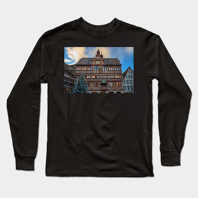 Tübingen town hall Long Sleeve T-Shirt by mbangert